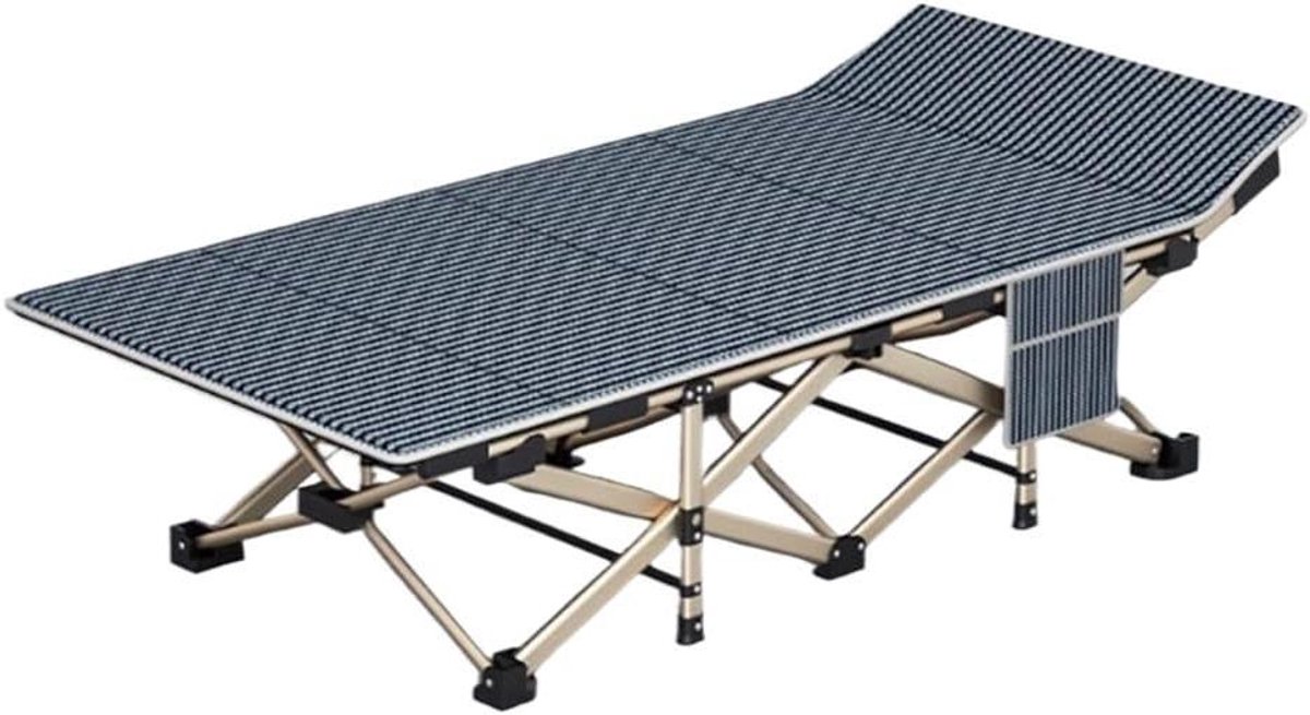 Opklapbed - Vouwbed - Dutje op kantoor - Snel inzetbaar - Groot formaat - One Color