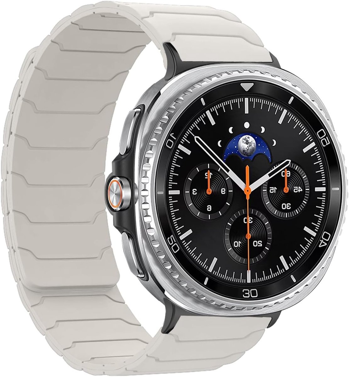Sterke Magnetische Silicoon Vervangband voor Samsung Galaxy Watch 8 - Geschikt voor 40 mm, 44 mm en 46 mm - Comfortabel, Duurzaam en Stijlvol Design voor Dames en Heren