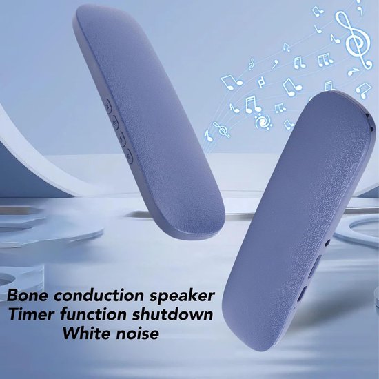 Onderkussenluidspreker voor Slapen - Slaapgeluidmachine Bluetooth - Ontspannen Inslapen - HIFI Stereo Geluid - 17 x 6 x 3 cm — afbeelding 5