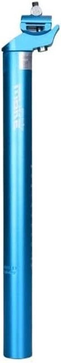 Fiets Zadelpen - Zadelbuis Fiets - Comfortabel Fietsen - Verdikt Aluminium - 350 mm - Blauw