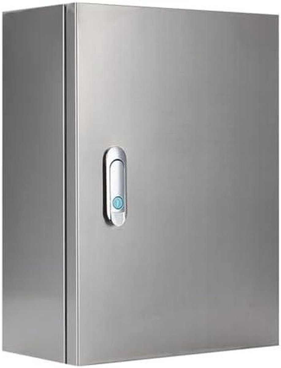 EV Laadkast - Aansluitdoos Buiten - Kabel Organisatie - Roestvrij Staal - IP65 - Zilver