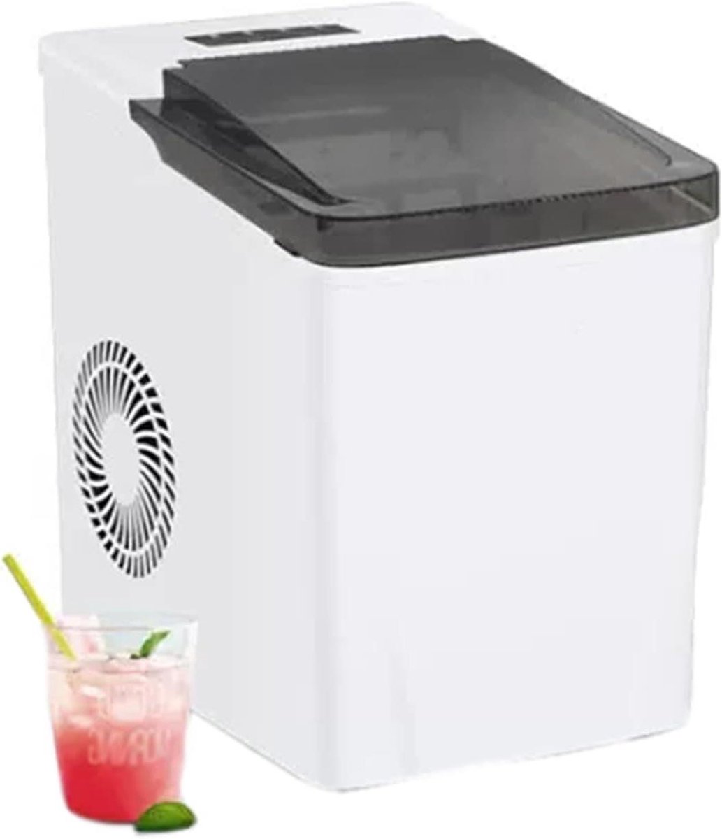 IJsmachine Aanrecht - IJsblokjesmaker Compact - Drankjes Koelen - Snelle IJs Productie - 15kg per 24u - Zilver