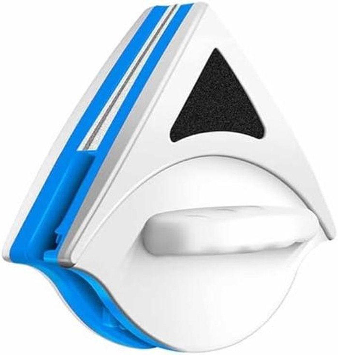 Magnetische raamreiniger - Dubbelzijdige glasreiniger - Ramen streeploos reinigen - Ultrasterke magneten - 20-35 mm dik - Blauw