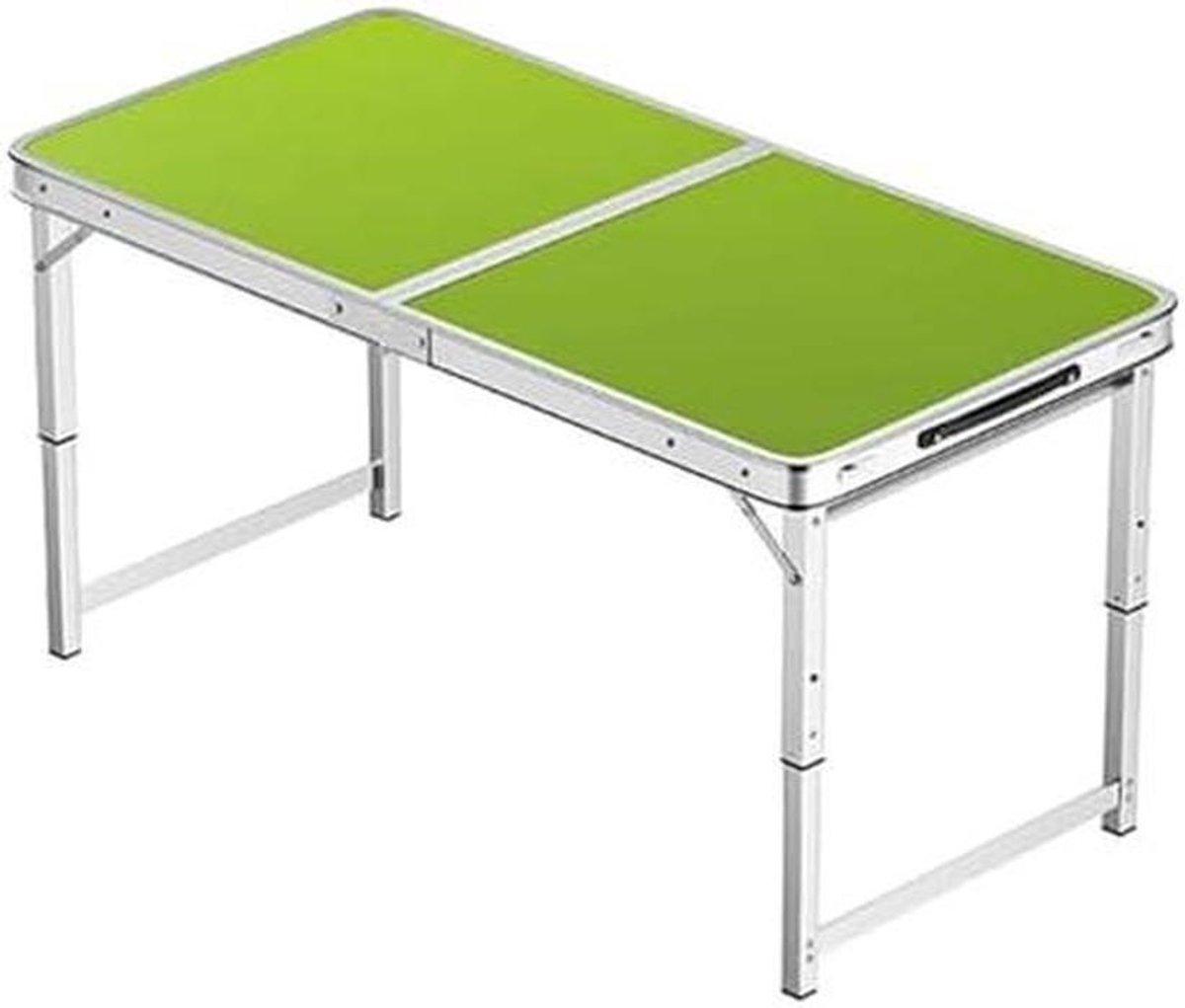Opvouwbare Cateringtafel - Klaptafel Buffet - Feestelijke Bijeenkomsten - Stevige Aluminium Constructie - 120 x 60 cm - Wit