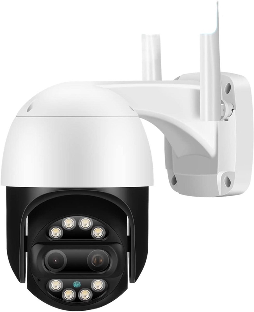 Beveiligingscamera - IP Camera Outdoor - Huis Beveiligen - AI Menselijke Detectie - 4MP 8X Zoom - Universeel