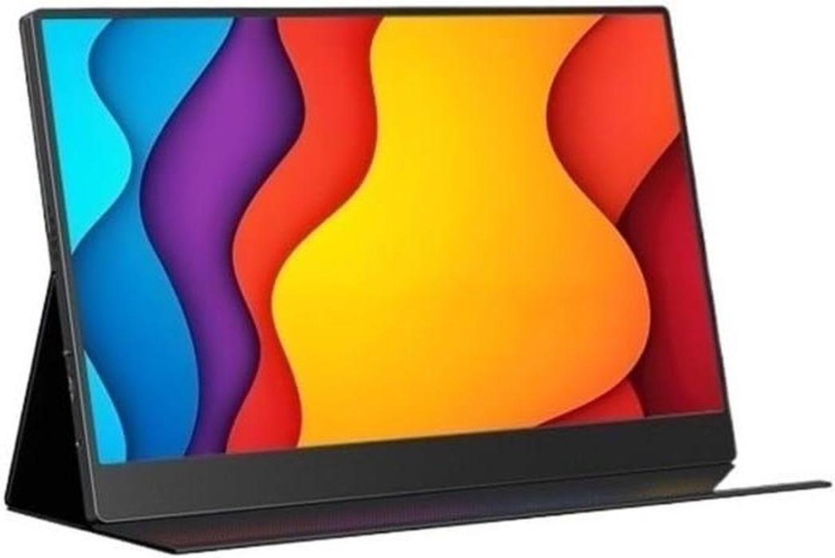 Draagbare Monitor - Externe Scherm Laptop - Mobiele Productiviteit - Full HD 1080p - 15 inch - Zwart