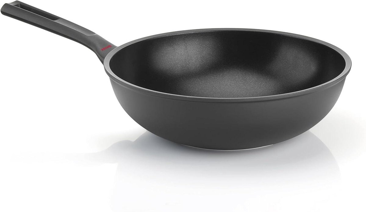Guzzini - Cook&Plus, Wok Ø28 cm - Zwart - 288263