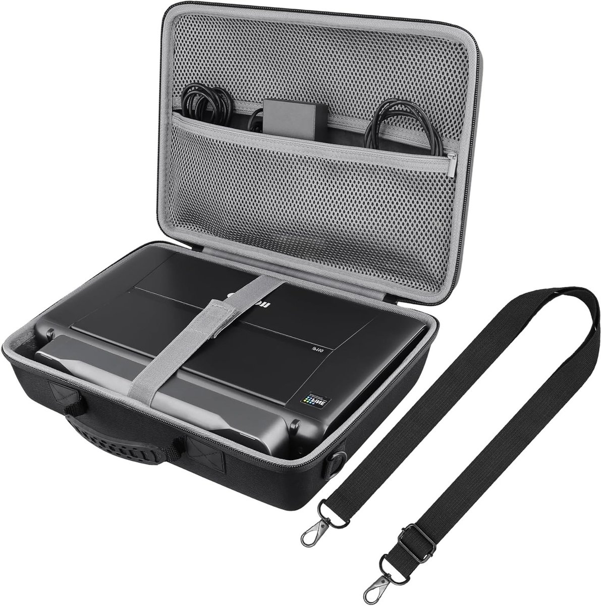 Draagtas voor Canon Pixma iP110 en PIXMA TR150 Mobiele Inktprinter - Bescherming, Opbergtas, Handige Schouderriem