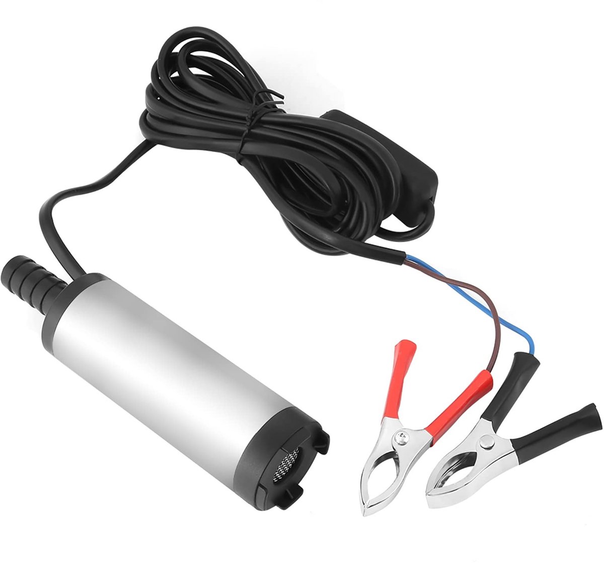 Dailygoody - Dompelpomp - 12 V - Ideaal voor bijvullen - 3,8 cm - Voor water en kerosine - Handig voor tanken en afvoeren - Compact en lichtgewicht
