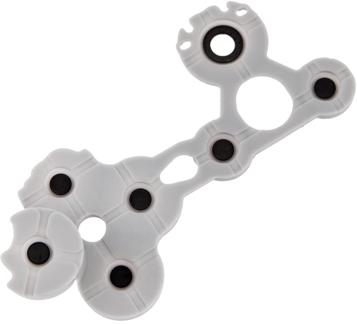 Dailygoody - Geleidende Siliconen Knop Pads - Controller Reparatie - Grijs - Vervanging voor Knoppen - Geschikt voor Xbox One Controller
