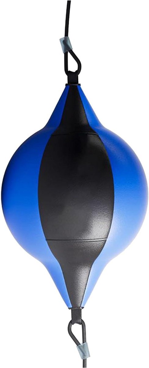 Boksreflexbal - Snelheid bal - Vechtsport training - Intelligente feedback - 170 cm - Blauw