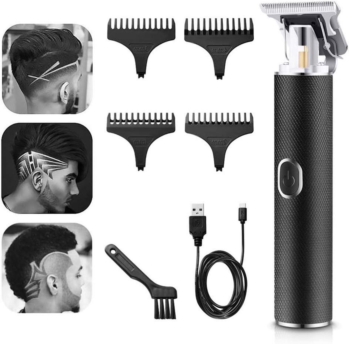 Tondeuse voor mannen - Baardtrimmer Haar trimmer - Haar stylen - Nul spleet detail