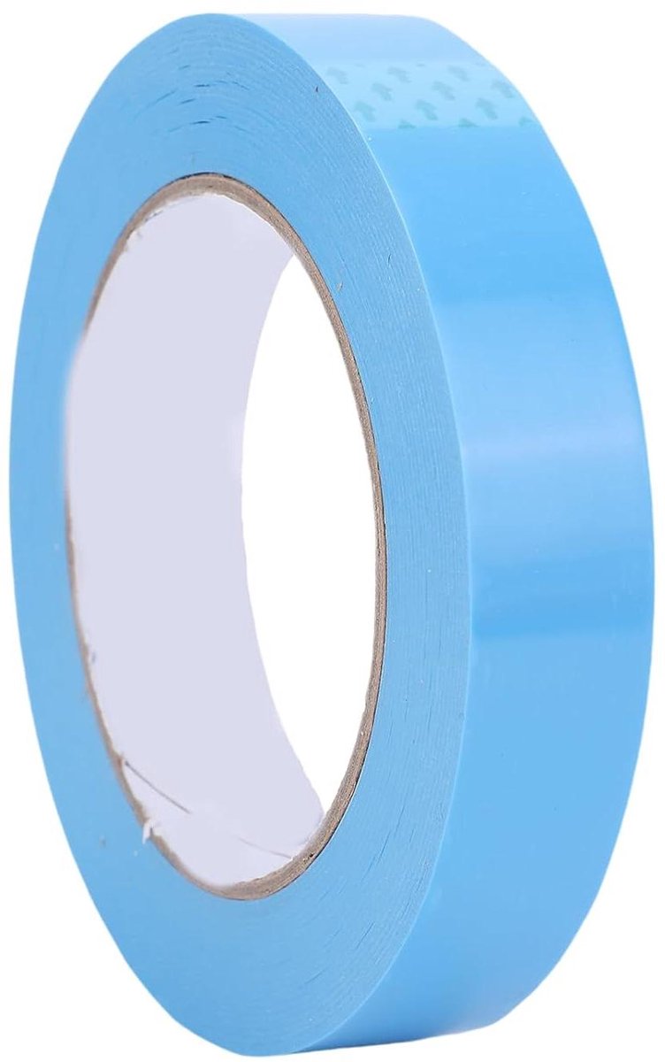 Velglint voor Mountainbike - Tubeless Velgtape - Lekvrije Banden - Hoge Zichtbaarheid Blauw - 23 mm x 50 m - Blauw