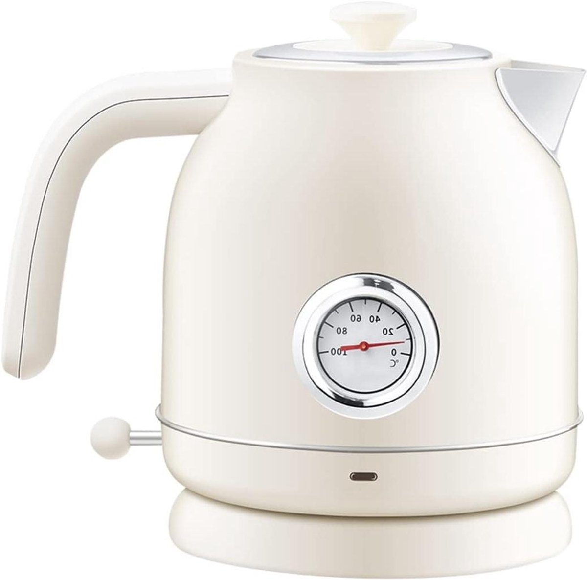 Elektrische Waterkoker - Temperatuurregeling Kettel - Koffie Thee - 2 Uur Warmhoudfunctie - 17 Liter - Beige