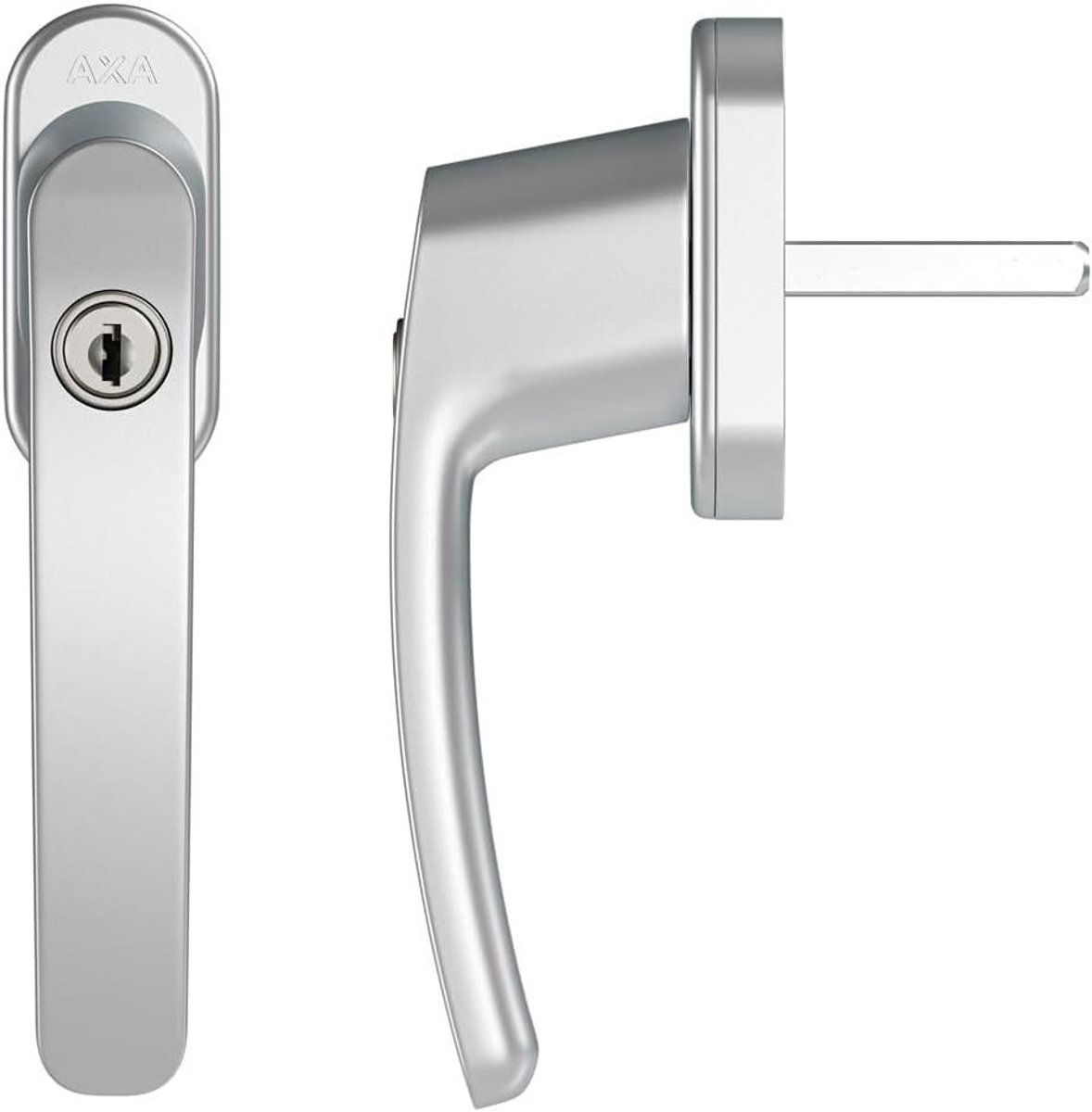 Veiligheid Raamsluiting - Raamgreep Sluiting - Raam Beveiligen - Met Nachtventilatie - 40MM - Aluminium