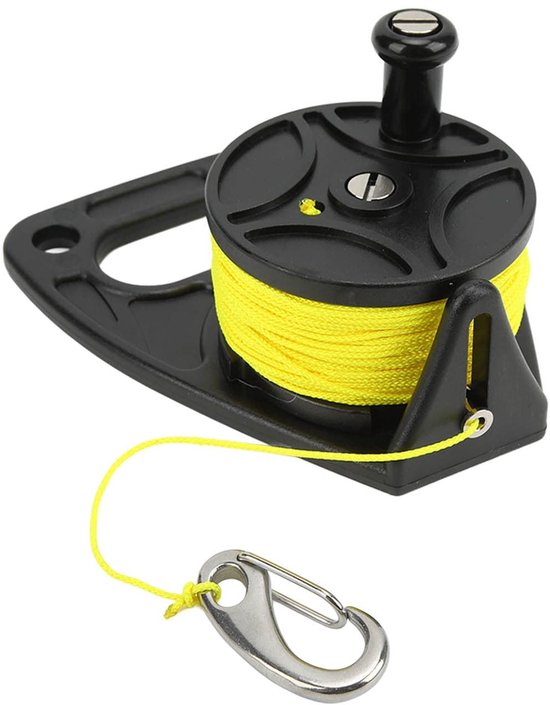 Dailygoody - OmGoods - Dailygoody - Duikvissen Reel - Onderwater Reel - Sterke anti-corrosie - Zwart wiel - Snorkelen en duiken - Geschikt voor watersporten - Draagbaar — afbeelding 2