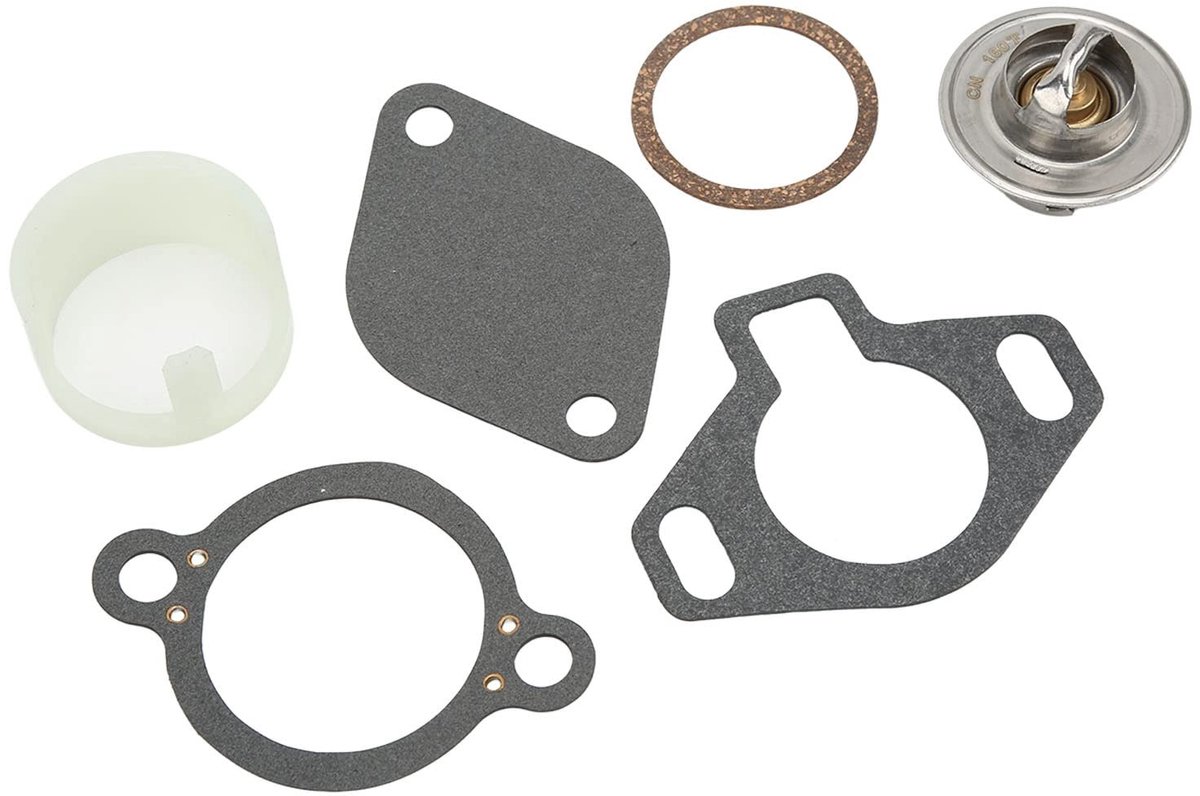 Dailygoody - Boot Thermostaat Kit - Vervangingsset voor MerCruiser - Duurzaam en sterk - Geschikt voor 4.3L 5.0L 5.7L 7.4L 8.2L - Hoge prestaties - Pr
