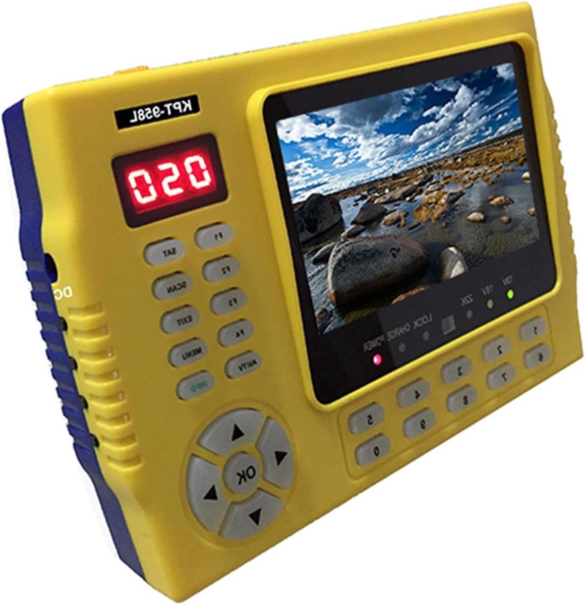 Satellietzoeker - Satfinder meter - Signaal vinden - 43-inch LCD scherm - One Size - One Color