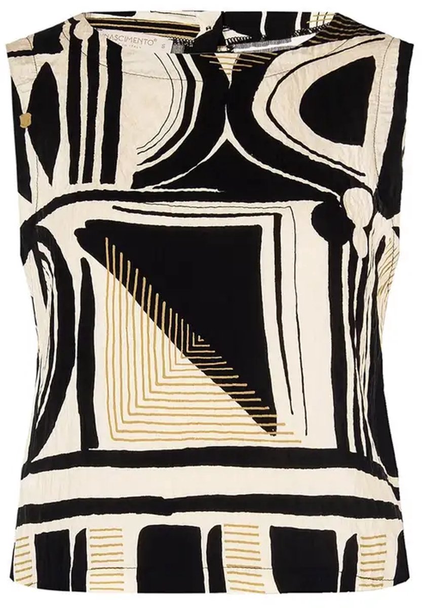 Top met print dames Rinascimento