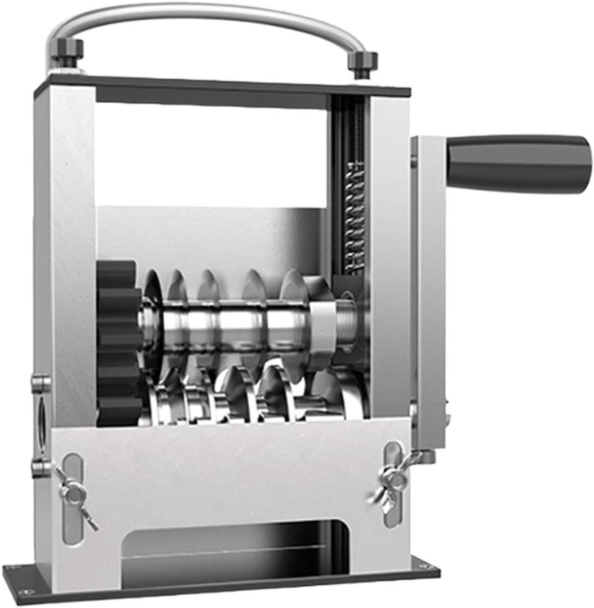 Aluminium Stripmachine - Draadstripper Gereedschap - Efficiënt Bedraden - Verstelbare Gaten - 20 x 16.5 cm - Zilver