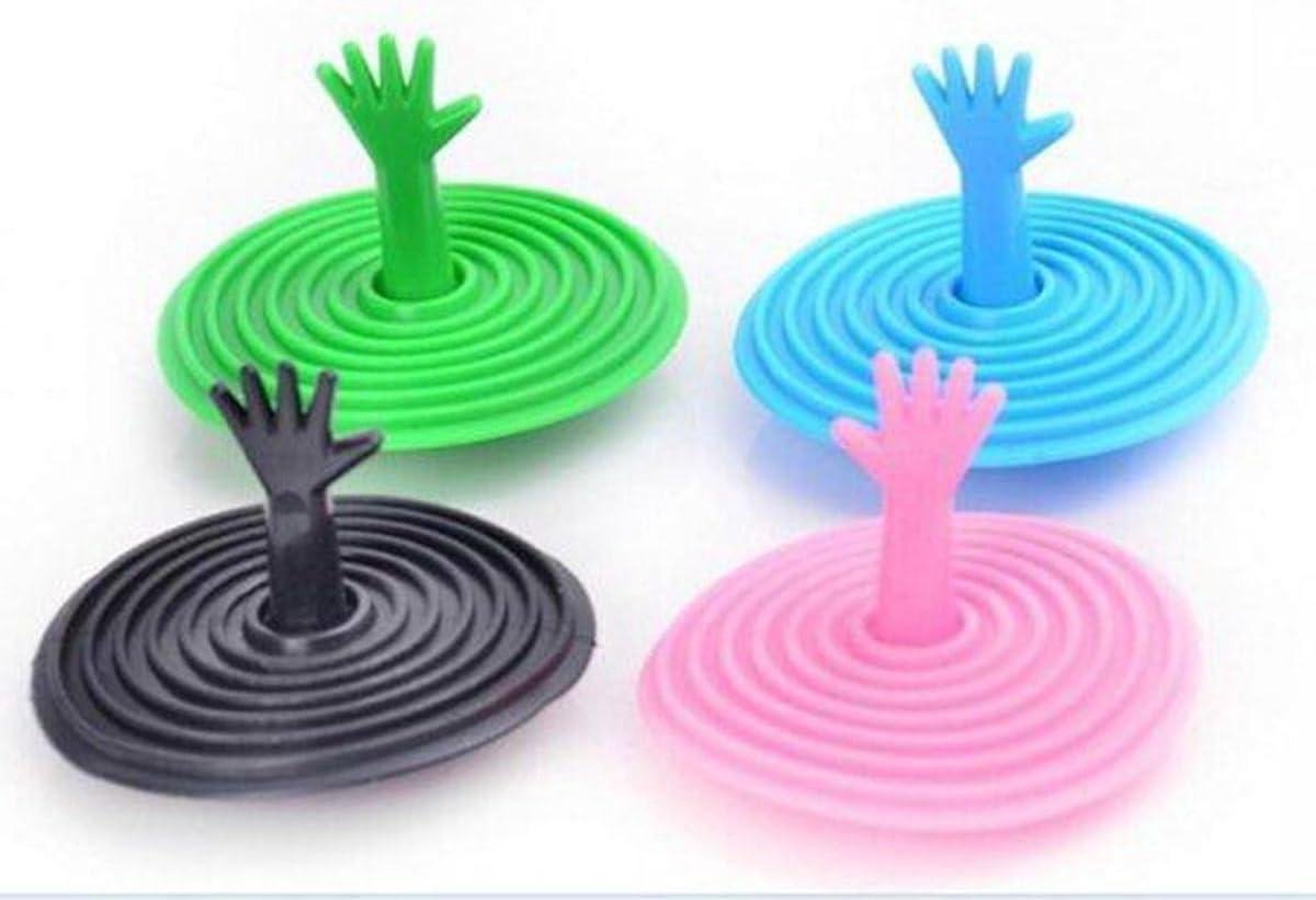 Universele Gootsteenstopper - Afvoerplug Siliconen - Snel Sopje Maken - Met Grip - 1 Stuk - Veelkleurig