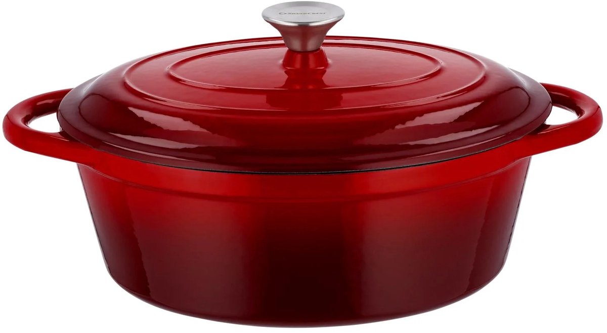 SILVERCREST® Gietijzeren pan 29 cm 4,8 L