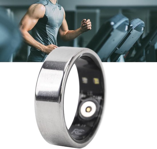Smart Gezondheidsmonitor - Fitness Tracker - Sport en Slaap - Met Oplaadcase - 3-5 Dagen Batterij - Zilver van Smart++) — afbeelding 5