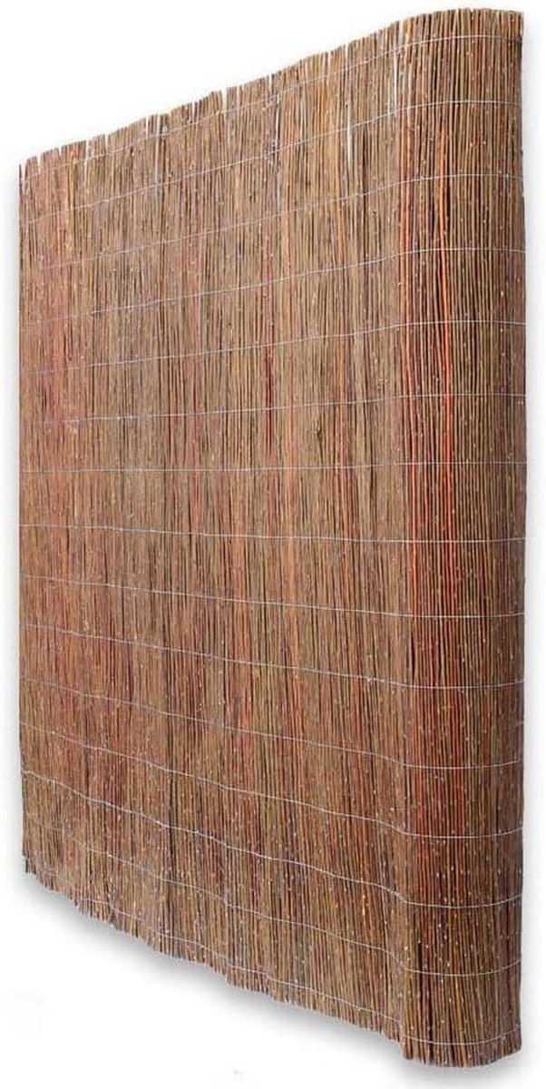 Rieten Mat - Natuurlijke Mat - Privacy Creëren - Handgeweven Kwaliteit - 90 x 500cm - Naturel