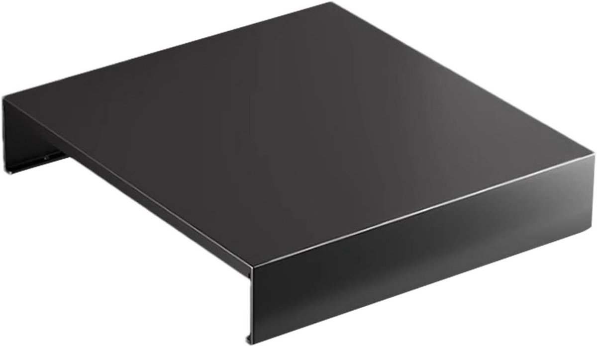 Kookplaat Afdekplaat Fornuisdeksel Snijplank Keukenruimte Maximaliseren Antislip Rubberen Band 35 x 45 x 7 cm Zwart