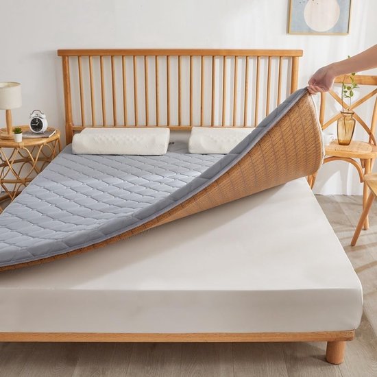 Japanse Vloermatras - Opvouwbare Futonmatras - Comfortabel Slapen - Dubbelzijdig Ontwerp - 0.6 x 1.2M - Niet gespecificeerd — afbeelding 4