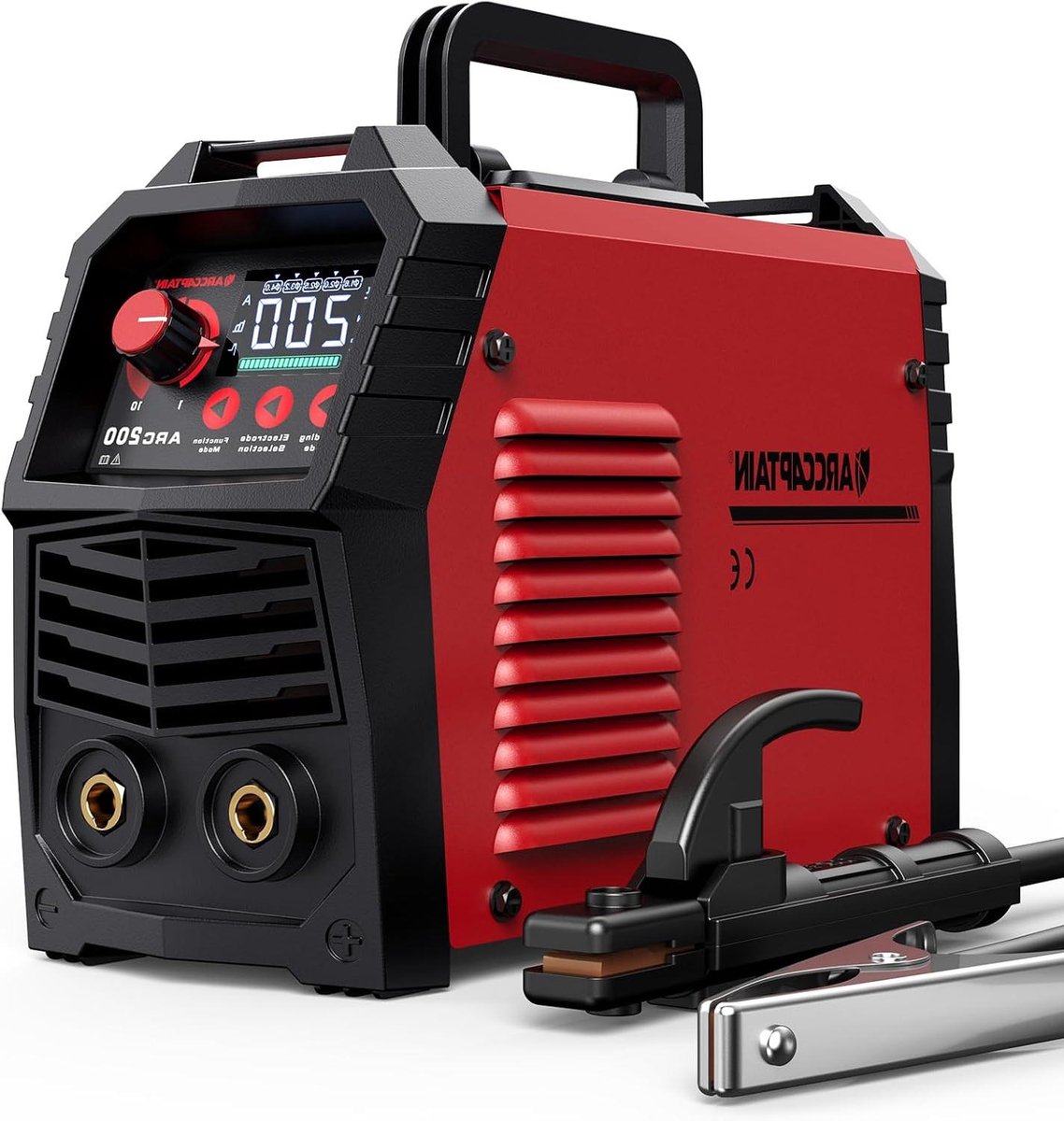 Lasapparaat - IGBT DC - Metaal Bewerken - Synergetische Bediening - 200A - Rood