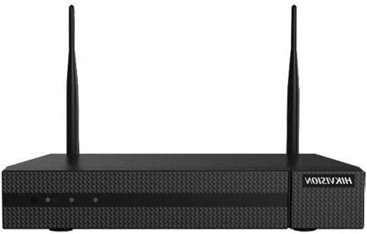 NVR Recorder - Bewakingsrecorder IP - Beveiliging Thuis - 4 Megapixel Resolutie - 4 Kanalen - Zwart
