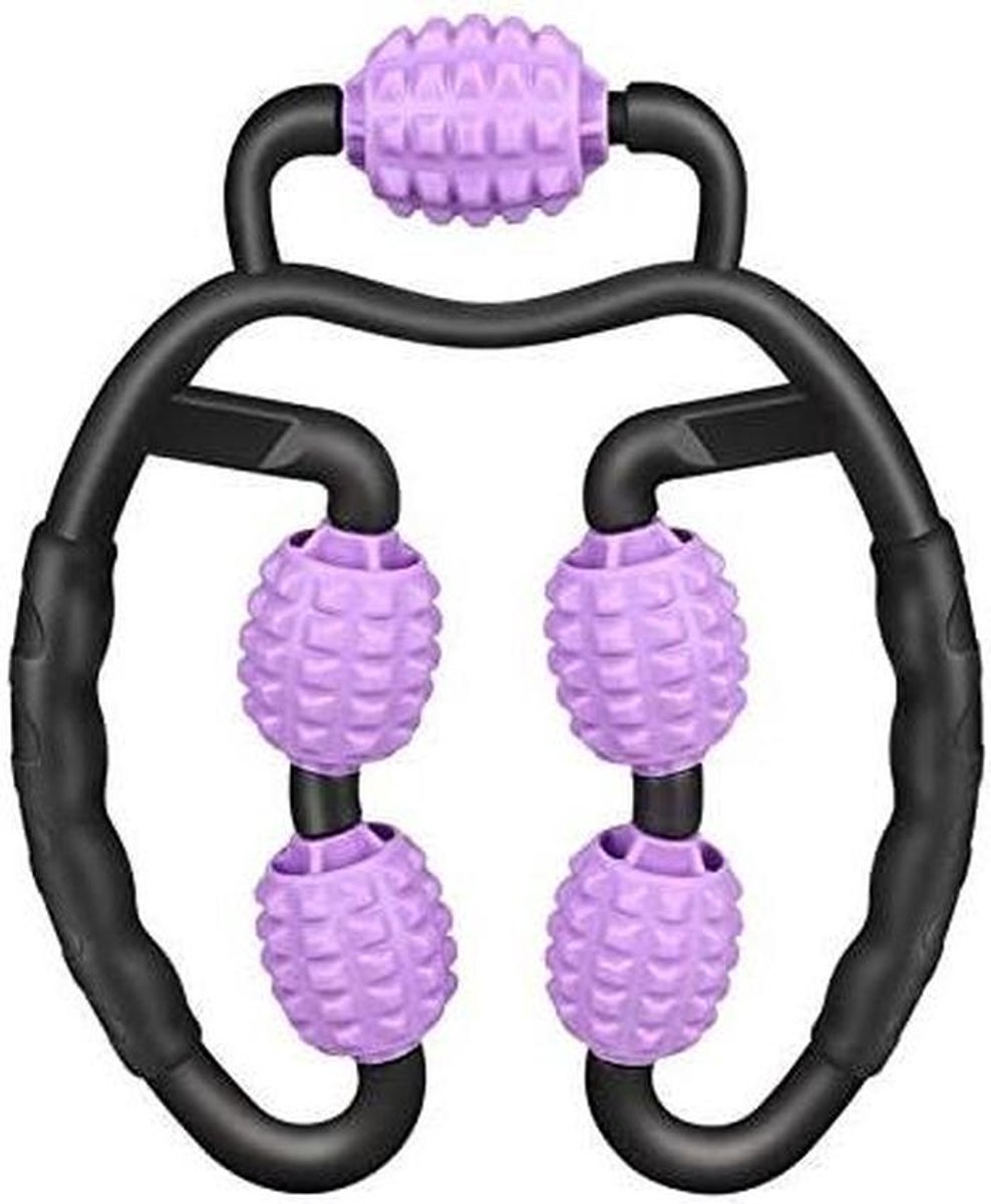 Massage Roller - Spierroller Trigger Point - Spierherstel Ontspanning - Vingergrootte Hobbels - 29x23cm - Blauw