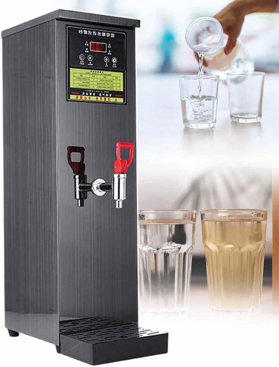Heetwaterdispenser - Kokendwatermachine - Snel Water Verwarmen - Stapsgewijze Verwarming - 50 Liter Per Uur - Zwart