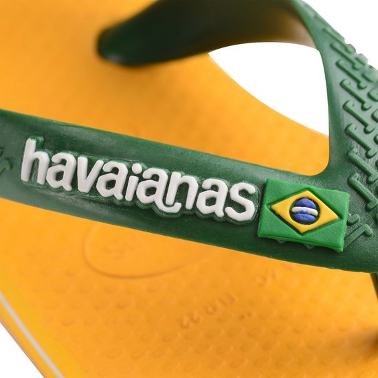 Havaianas Garçons Bébé Brasil Logo II Pop Yellow/ Amazon YELLOW 21