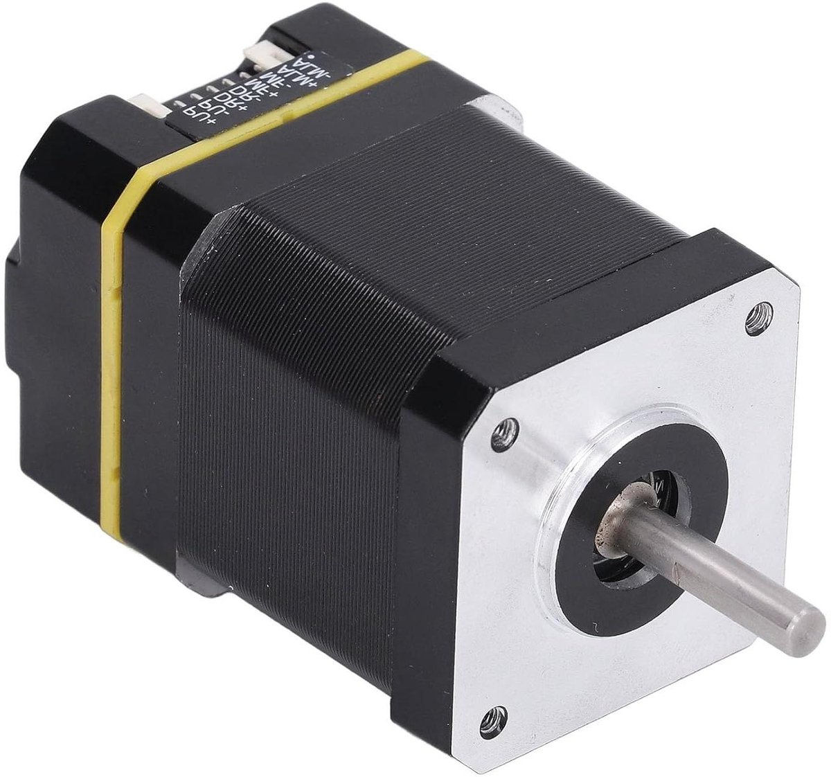 Stappenmotor Kit - Motor Driver - Precisie Beweging - Efficiënte Warmteafvoer - 42 mm - Zilver