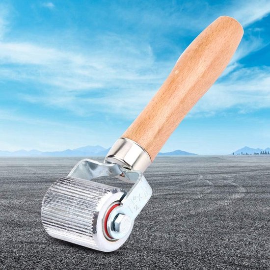 Bandenreparatiegereedschap - Patch roller - Band repareren - Houten handvat - Groot formaat - Niet gespecificeerd — afbeelding 2