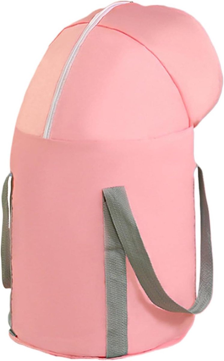 Voetbad Inweekzak - Voetspa Ontspanningstas - Voetverzorging Thuis - Inklapbaar Ruimtebesparend - 30 x 66 cm - Roze