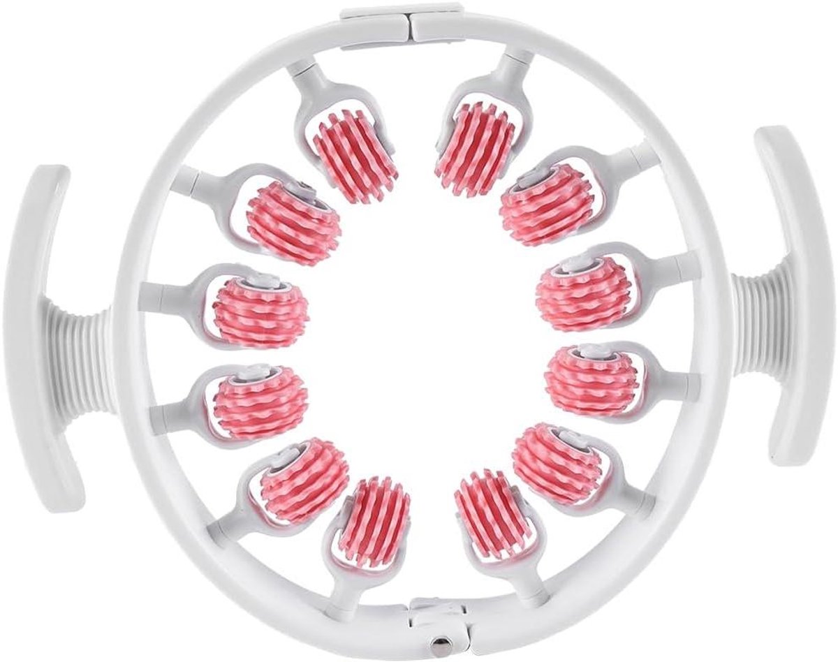 Cellulitis Massager - Massage Roller - Huid Verstevigen - 360° Bereik - 28 cm - Roze