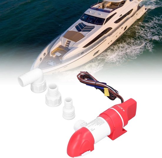 Automatische 360° Sentina Pomp voor Boten, 12V, 1100 GPH, Ideaal voor Laag Bruggen en Boot Track Systemen — afbeelding 4