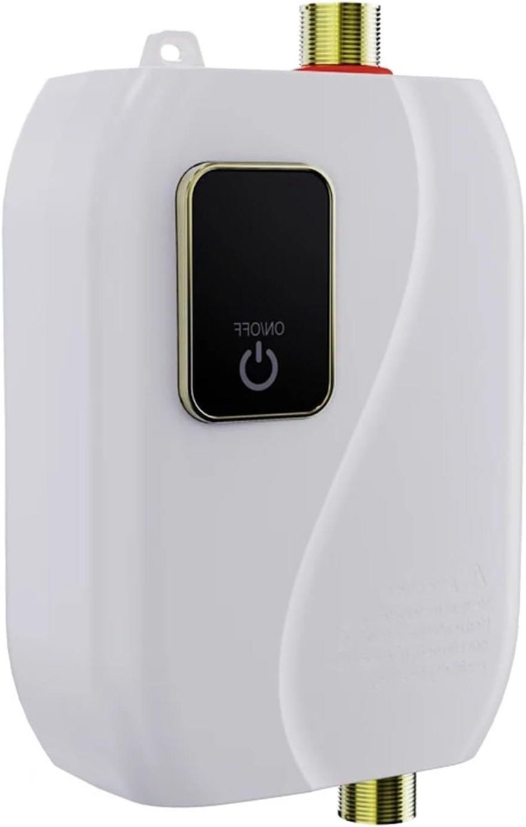 Elektrische Boiler - Directe Verwarming - Warm Water - LCD Temperatuur - 19.5 cm - Wit