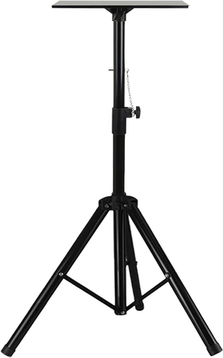 Projector Statief - Apparaat Houder - Film Kijken - Stabiele Tripod - 60-120 cm - Zwart