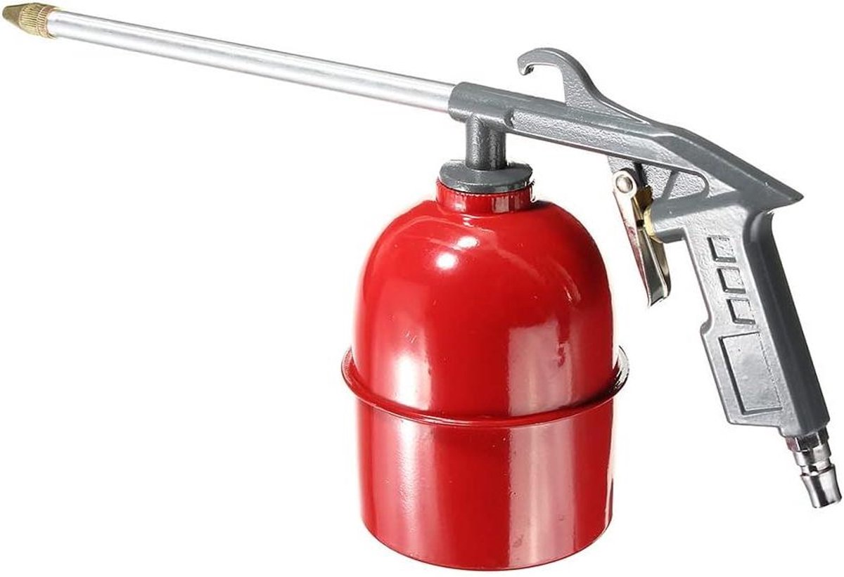 Autowas Sproeier - Reinigingsgereedschap Motor - Motor Reinigen - Zeep Schuim Spuit - 10 cm Diameter - Rood