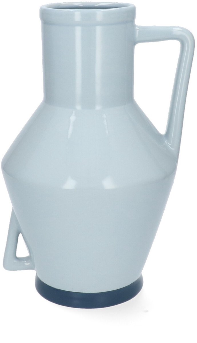 Return to Sender Vaas 30 cm Zeeblauw met Handvat