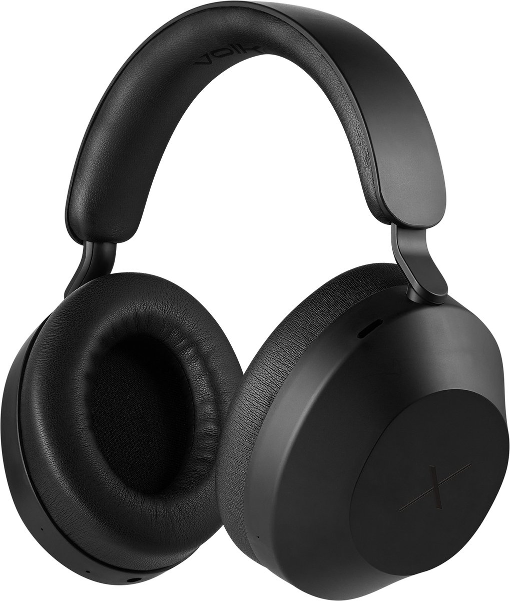 VolkanoX H400 - Koptelefoon draadloos - Hoofdtelefoon - Bluetooth Koptelefoon - Over Ear Koptelefoon - Hybrid Active Noise Cancelling - Koptelefoon Noise Cancelling - Zwart