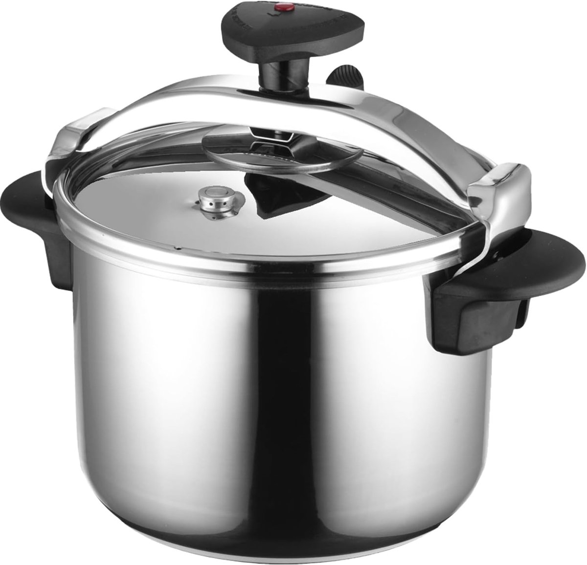 Snelkookpan RVS - Drukpan - Snel Koken - 3 Beveiligingssystemen - 63 Kwarts - Zilver