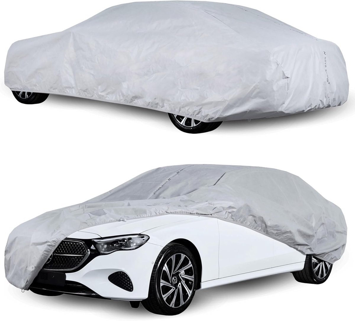 Auto Afdekzeil - Autobeschermhoes Voorruit - Bescherming Tegen Weer - Waterdicht UV-Bestendig - 430-455 cm