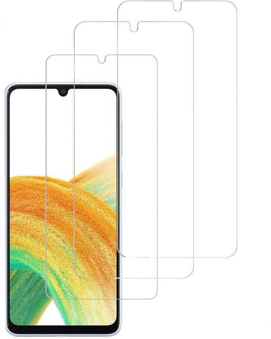 Protecteur d'écran iMoshion adapté pour Samsung Galaxy A34 (5G) - Pack de 3 protecteurs d'écran iMoshion Bundle en Glas trempé