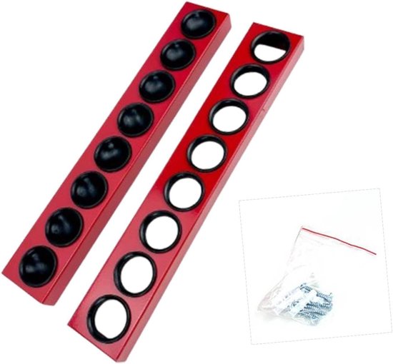 Biljartkeu Rek - Keuhouder Organizer - Biljartkamer Inrichting - Verstelbaar 2-Delig Ontwerp - 49cm Lengte — afbeelding 2