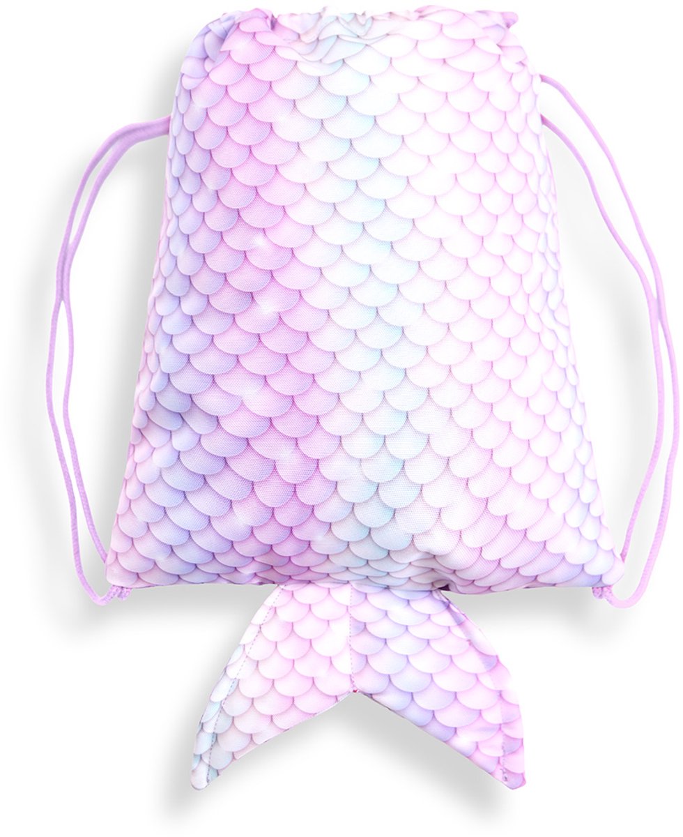 Denokids CFF-26Y1-143 Pink Girls Beach Backpack Bag Mermaid STD